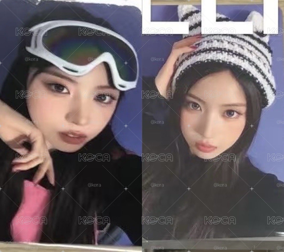 滑雪+貓貓針織帽 友