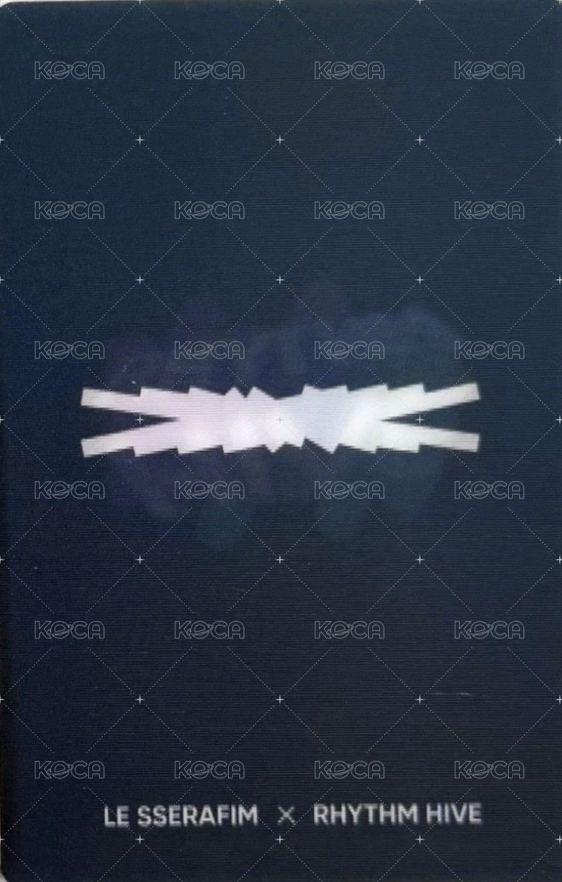 25‘巡迴 首爾安可 遊戲卡 變化卡 背面