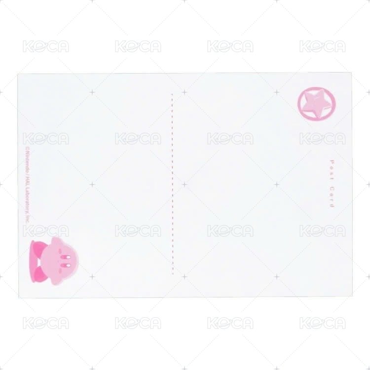 Colorful Store 明信片 睡覺卡比 背面