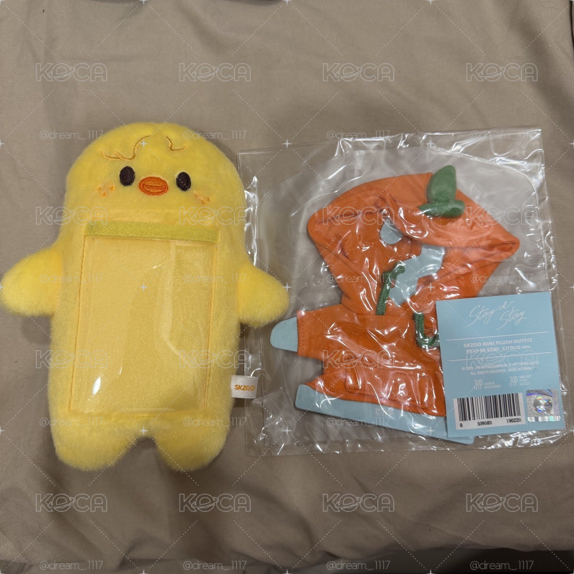 🩶胖胖卡套菲（含卡）+小橘子娃衣