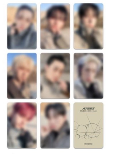 ATEEZ GH4 MS簽售卡 Kyuu~ ver. 傘+鍾
