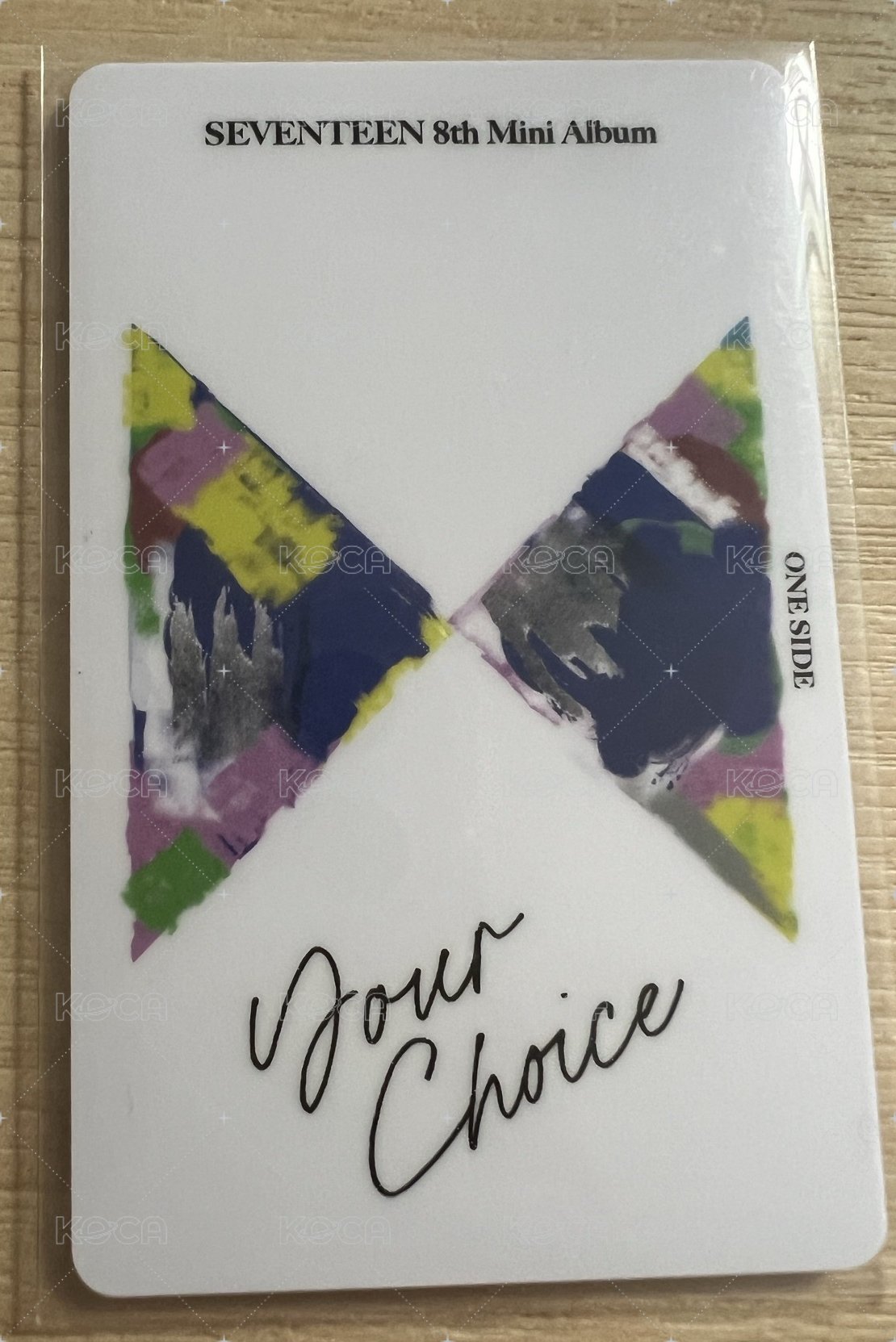 MINI8 m2u 2.0 幸運卡  背面