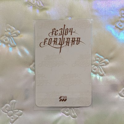 🖤 FORWARD sw 3.0 簽售卡 航海日記莉