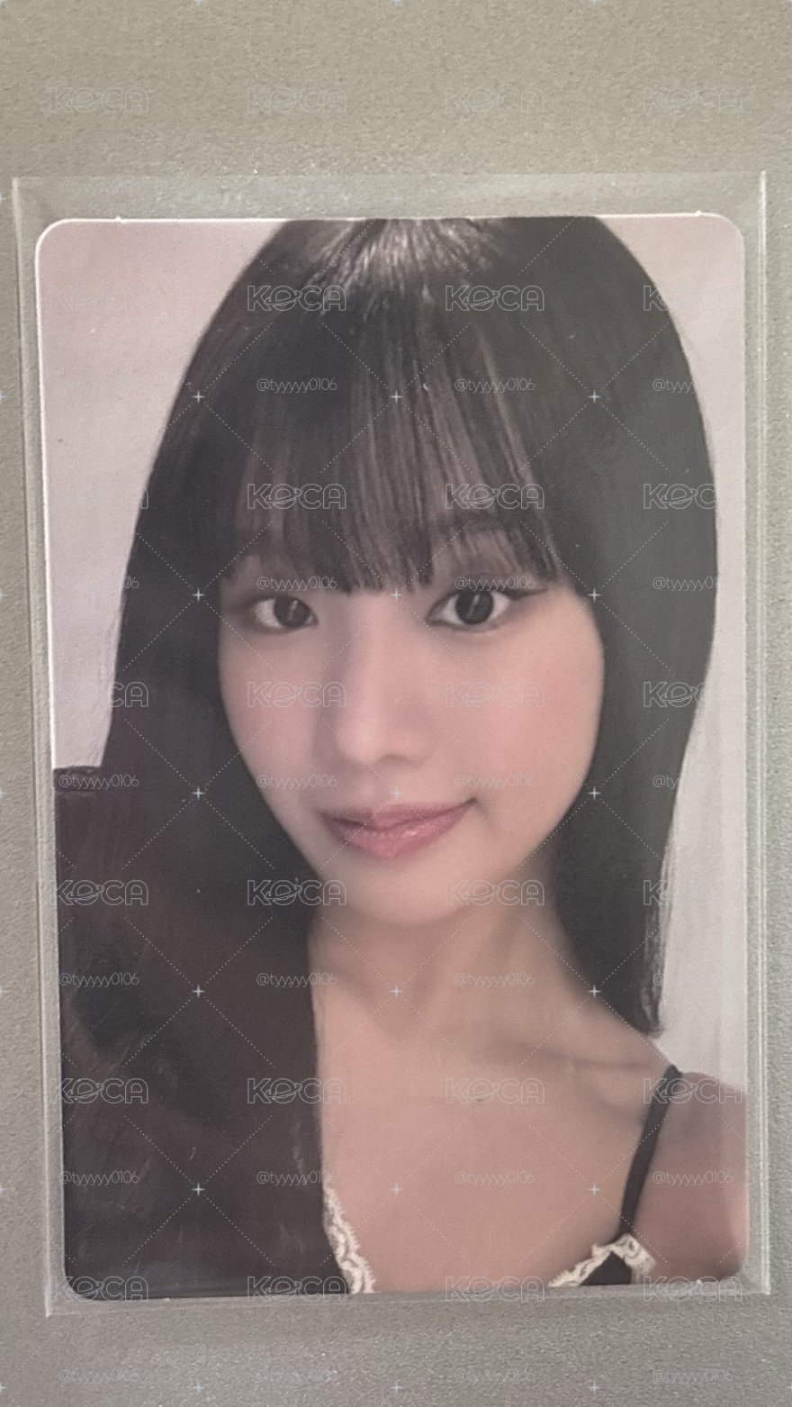 kiss of life Natty 演唱會紀錄卡