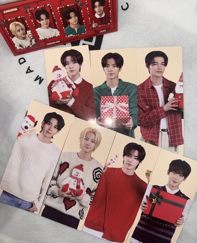 節日主題 書籤 7人都有