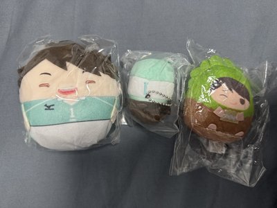 及川徹掌心娃特典、圓滾滾、趴娃