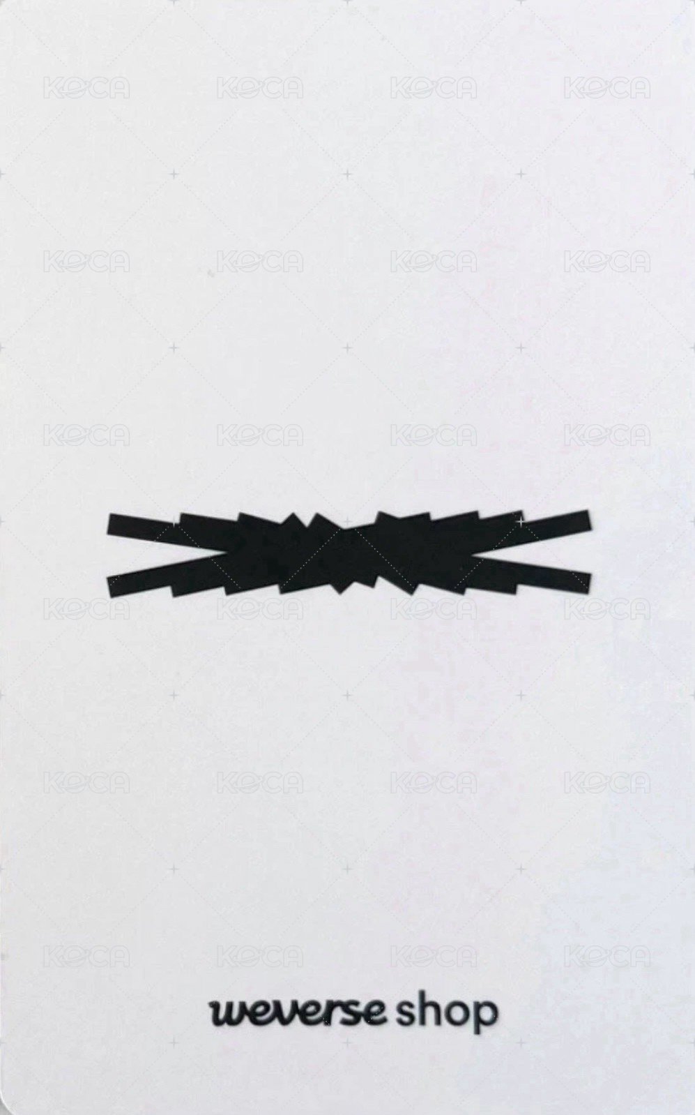 25‘巡迴 首爾安可 入場卡 / 場限卡 SPAGHETTI ver. 背面