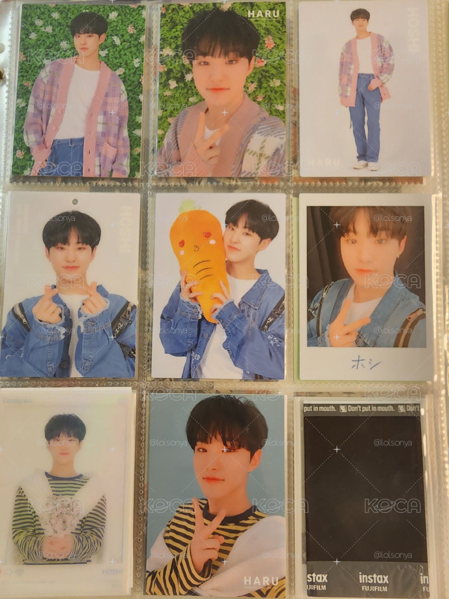 SVT HARU Hoshi 權順榮一套