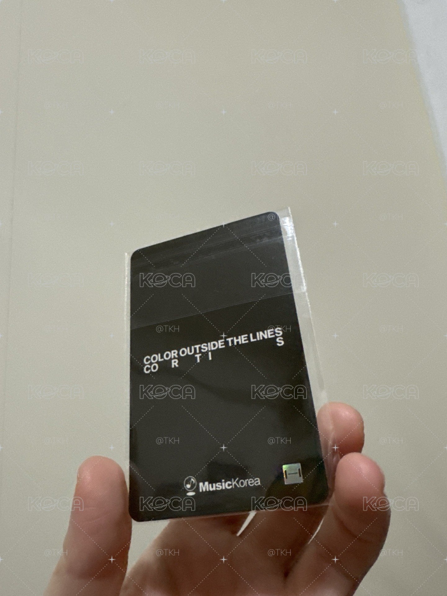 MK安乾鎬 韓國線下抽出 未拆封