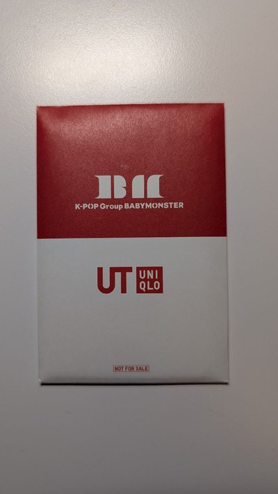 BABYMONSTER UNIQLO 聯名小卡 一套