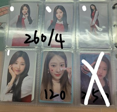 IZ*ONE珉周小卡周邊