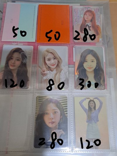 IZ*ONE珉周小卡周邊