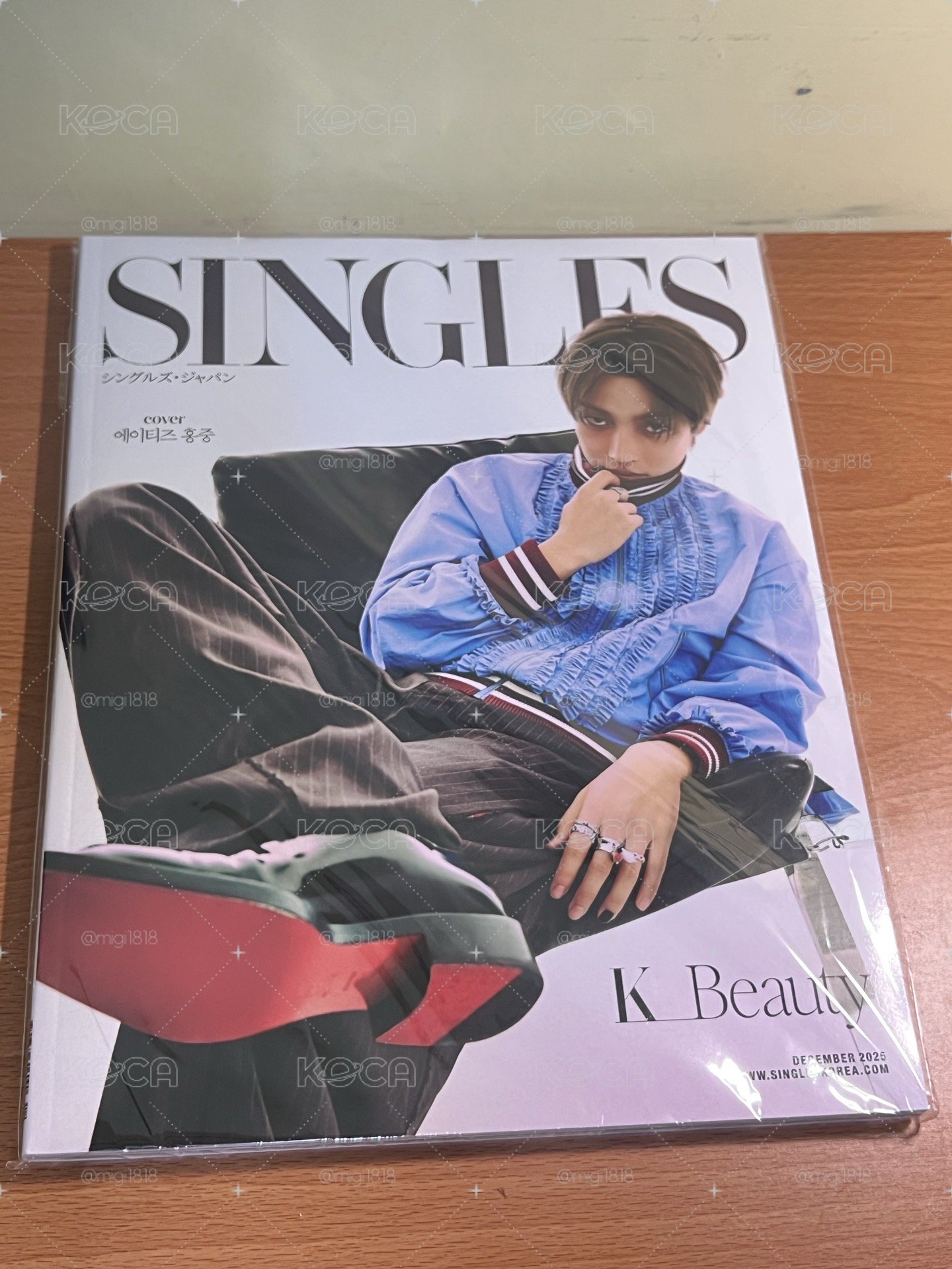 弘中封面 Singles JAPAN VOL.12 雜誌