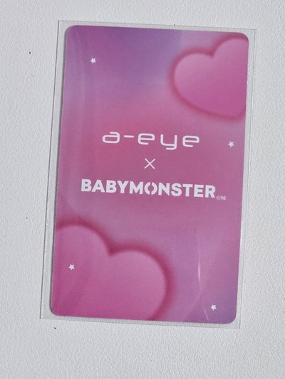 日本隱眼代言卡 賢卡（需多帶🩵3張）