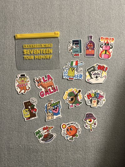 SVT NANATOUR 貼紙組