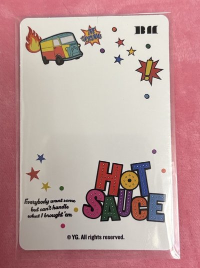 ⭕️Ahyeon HOT SAUCE 卡冊卡 