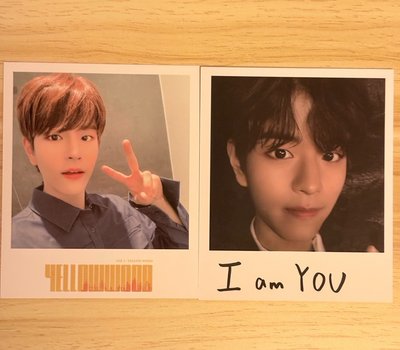 黃木、I AM YOU 台壓大卡 金昇玟 中文卡背