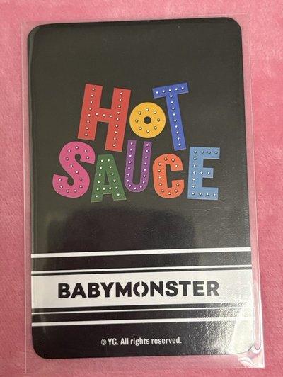 ⭕️Ahyeon HOT SAUCE 隨機卡包 滿額卡 