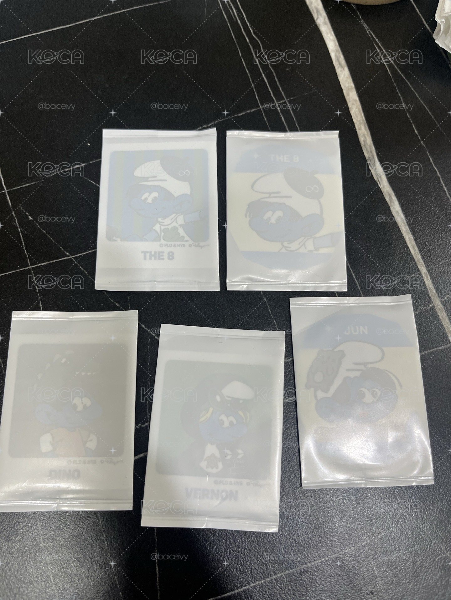 藍色小精靈貼紙
