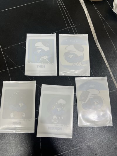 藍色小精靈貼紙