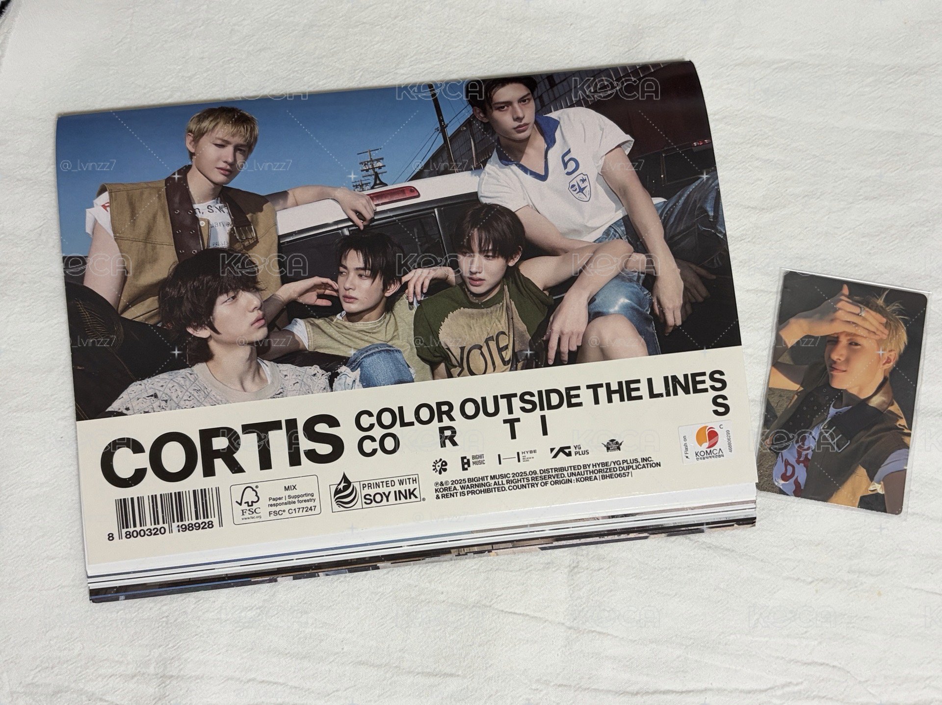 CORTIS 專輯、小卡