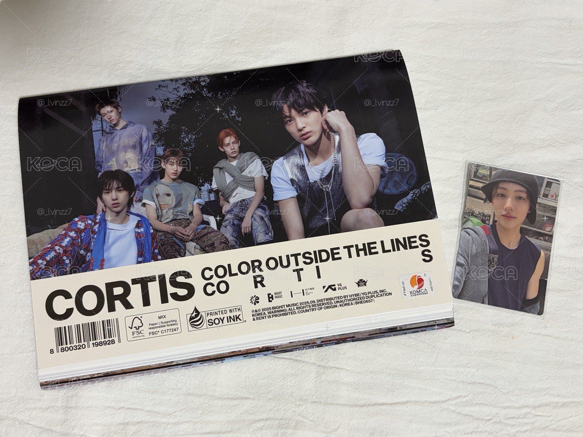 CORTIS 專輯、小卡