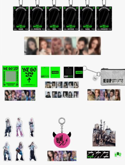 （預售）we go up+baemonhouse周邊