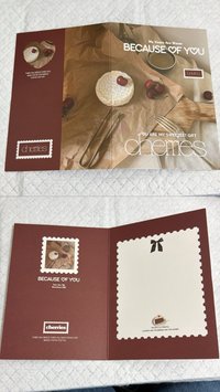 櫻桃蛋糕巧克力大摺頁