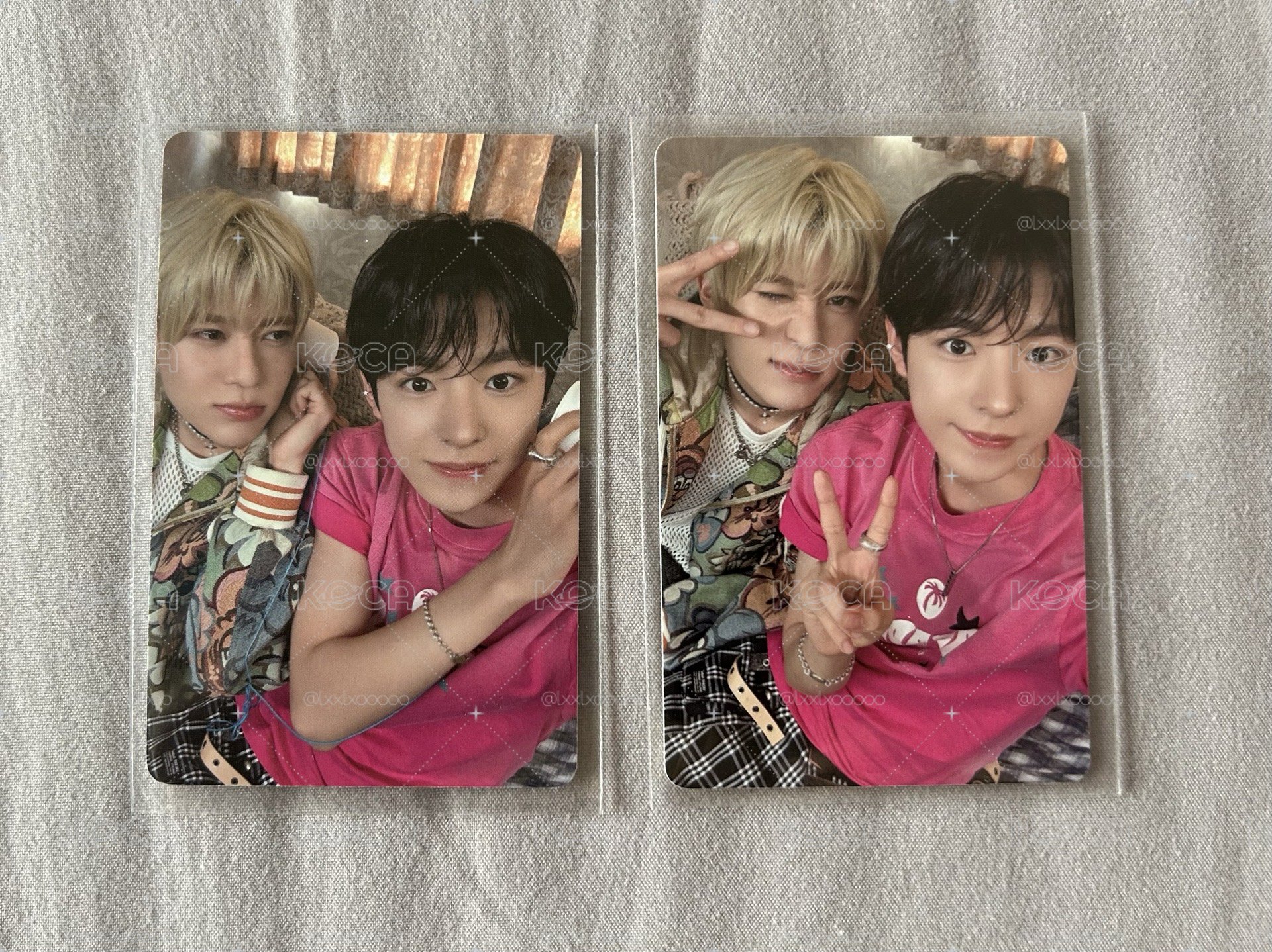 nct wish D社雜誌 西柚雙人卡 yusion