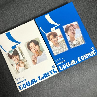 WOODZ 《EQUAL》 COSMIC / EARTH ver. 全專 專卡 