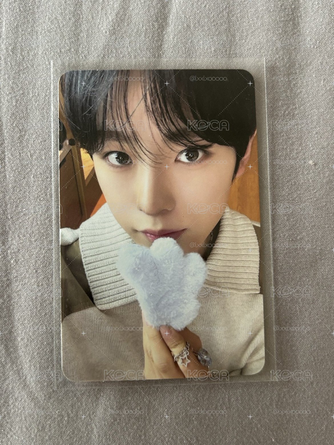 nct wish 夏日展 翅膀吊飾卡 yushi