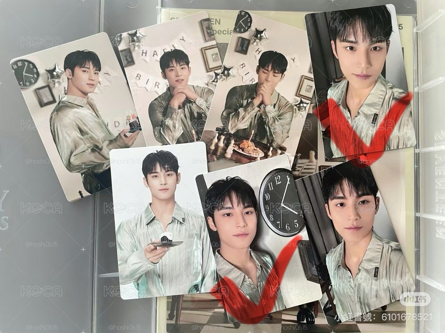 seventeen 奎 熱卡 小紅帽奎 頂草奎 生日禮盒 泡泡奎 對鏡奎
