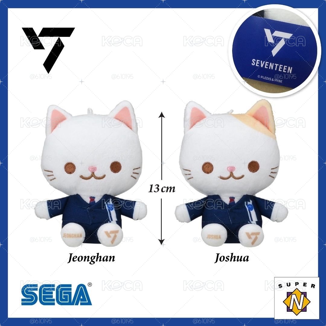 svt sega 貓吊飾娃娃