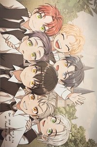 暗月特別專 明信片 團體 動漫ver.