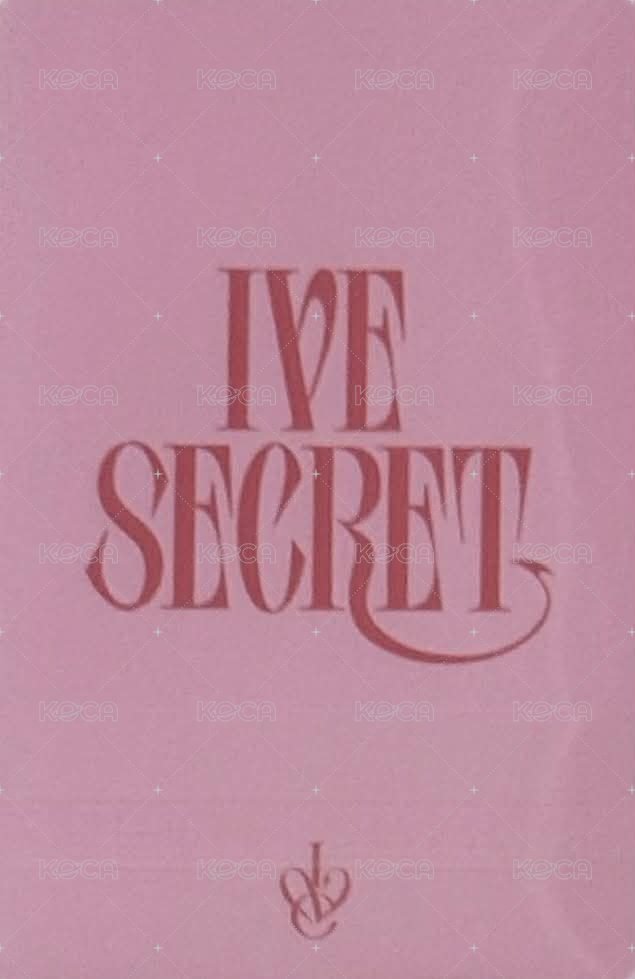 IVE SECRET ma 特典卡 永豐文庫 背面
