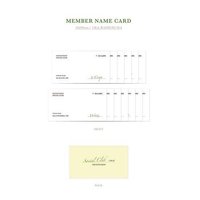 SOCIAL CLUB 姓名牌 DA CAPO 名片