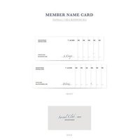 SOCIAL CLUB 姓名牌 AL FINE 名片