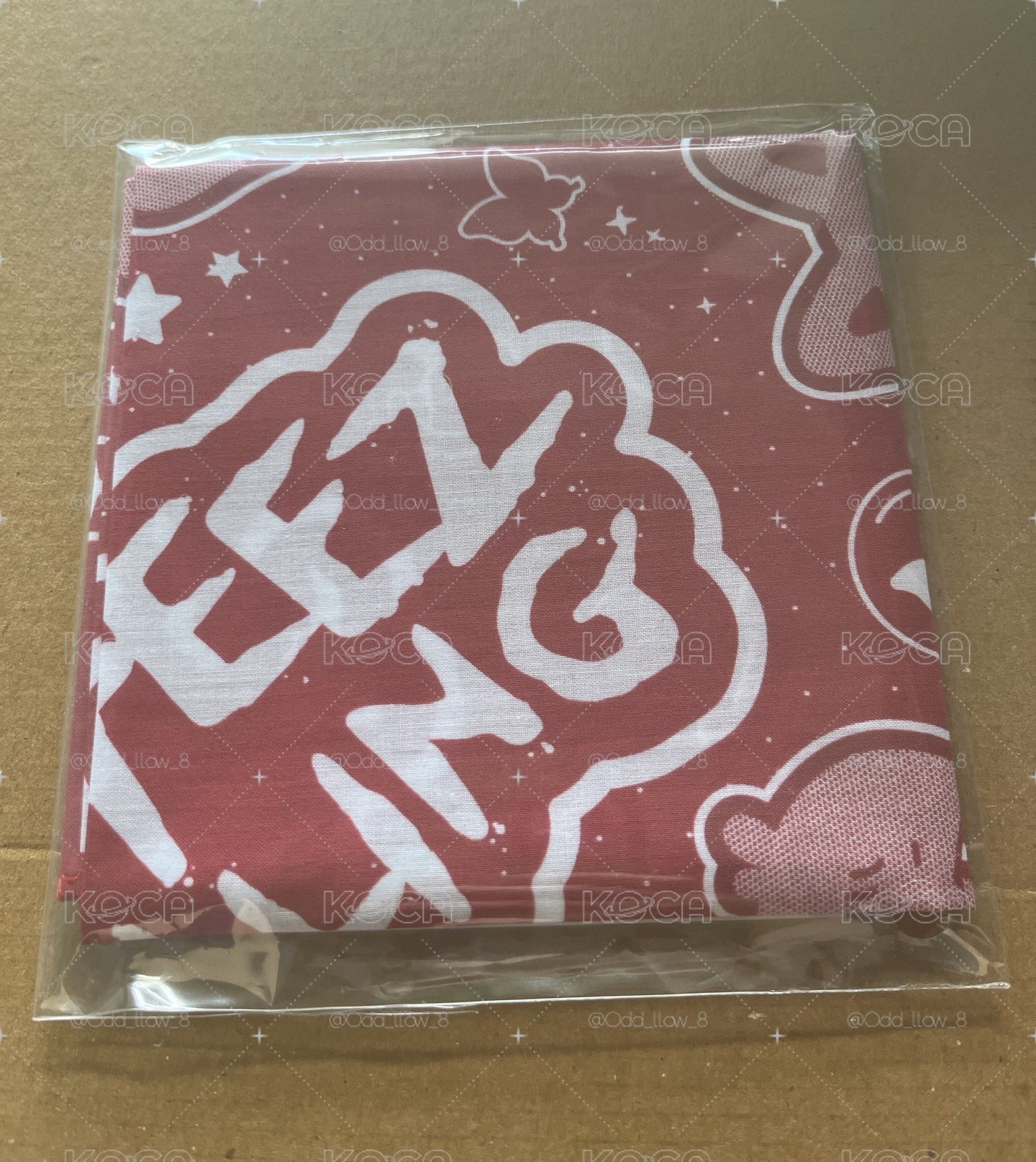 ANITEEZ IN THE CALLING 頭套頭巾 BANDANA 紅