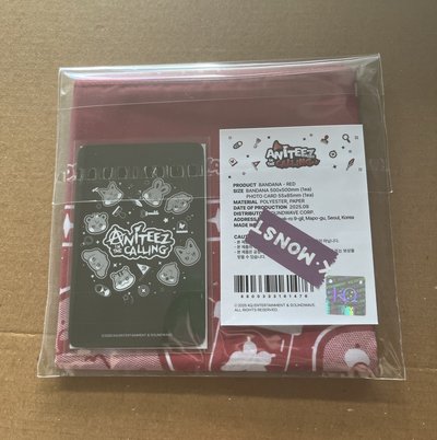 ANITEEZ IN THE CALLING 頭套頭巾 BANDANA 紅