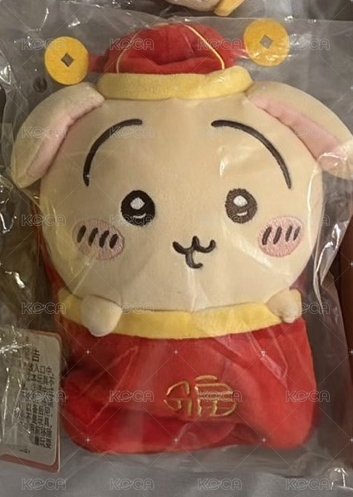 名創 紅包兔娃