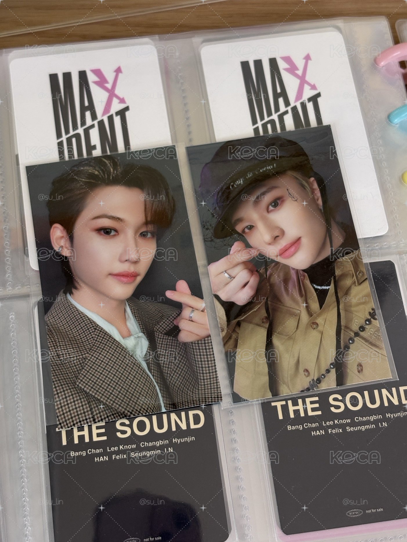 ［Stray Kids] 辰菲  THE SOUND 專輯卡 通常盤
