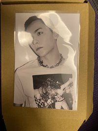 八率 正五 黑膠明信片