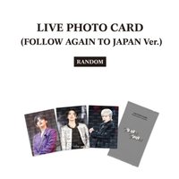 FOLLOW FELLOW IN JAPAN 未拆卡包 FOLLOW AGAIN TO JAPAN ver.