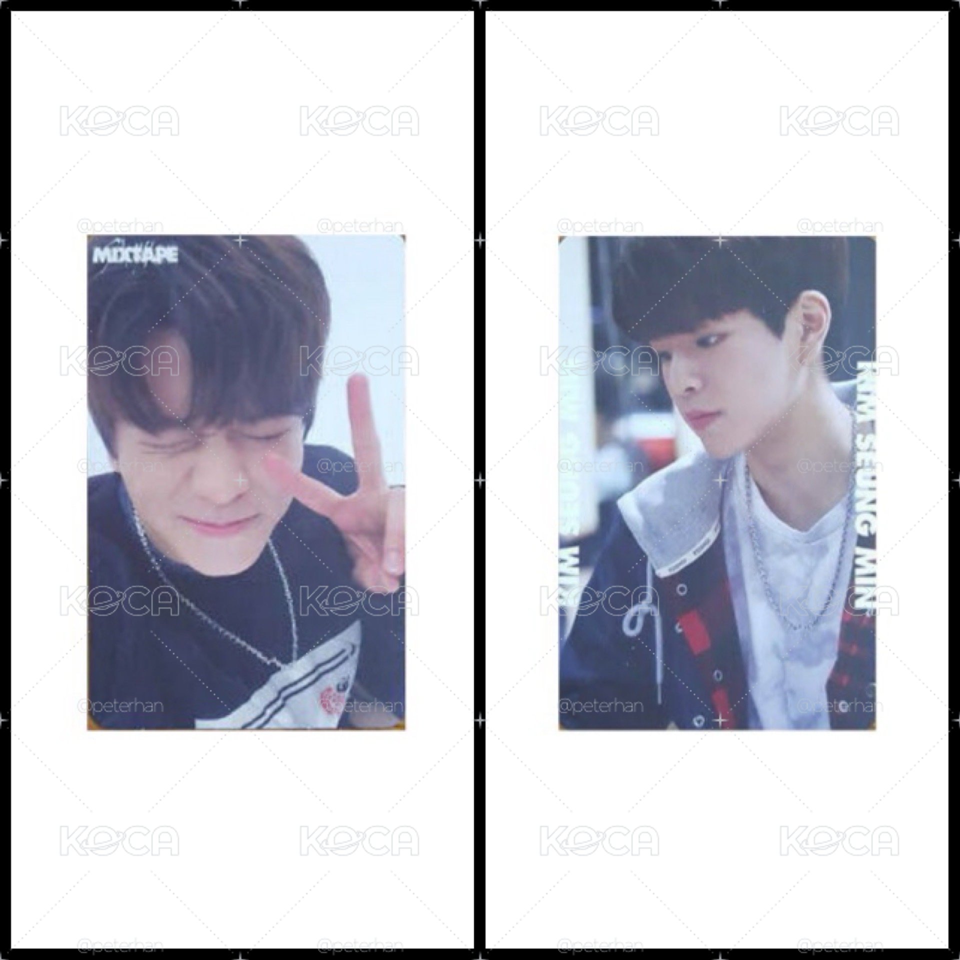 Stray Kids 金昇玟 小卡