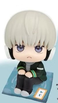 PVC/塑膠公仔 look up坐姿抬頭公仔