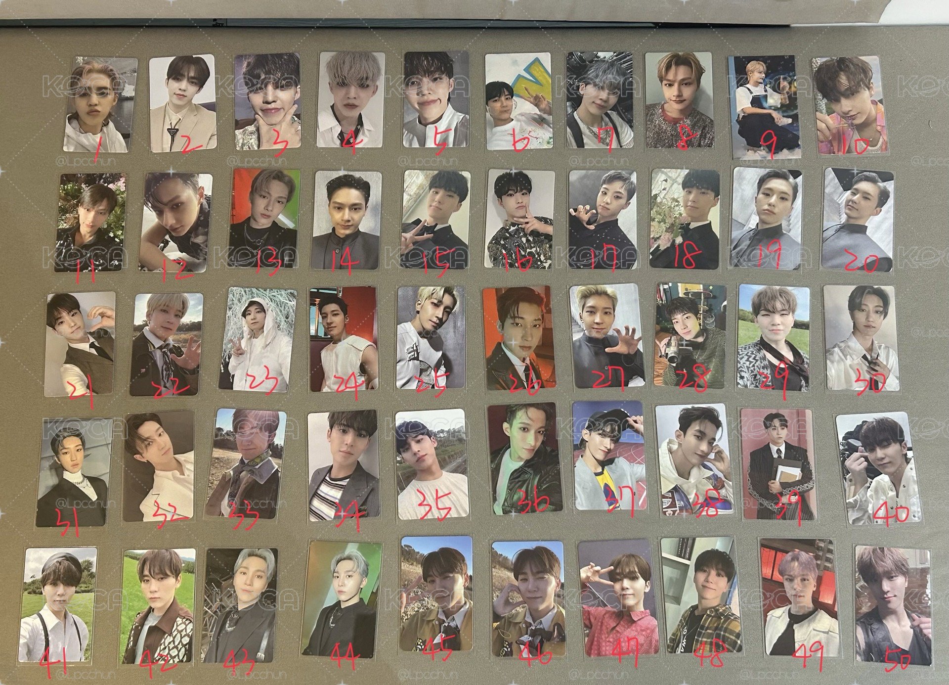 SEVENTEEN 散卡