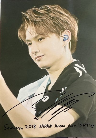 SEVENTEEN JUN 文俊輝 2018 JAPAN ARENA TOUR ’SVT’ 生寫真