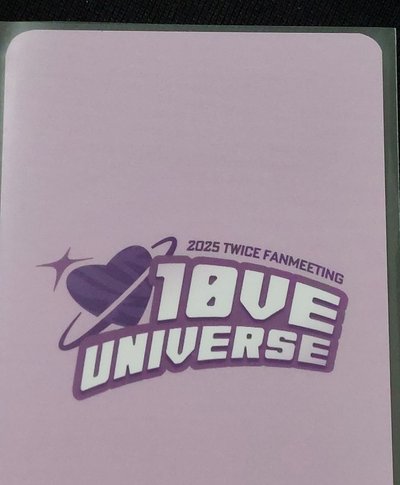 TWICE 十週年滿額卡 子瑜TZUYU