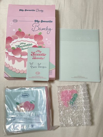 （2/13發貨）Bamby生日禮盒+未拆專