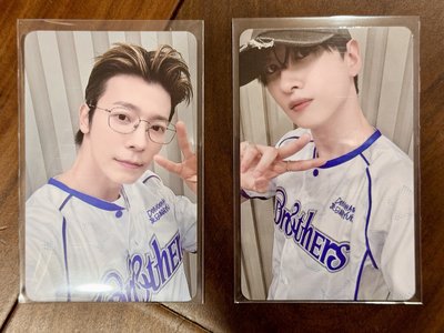 Super Junior D&E x中信兄弟聯名 球衣卡 東海 銀赫